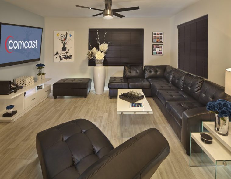 Parker House shared living area
