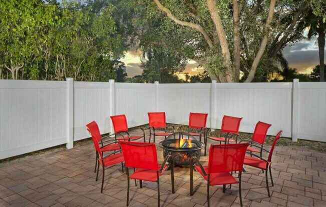 RECO Institute Tapper House firepit