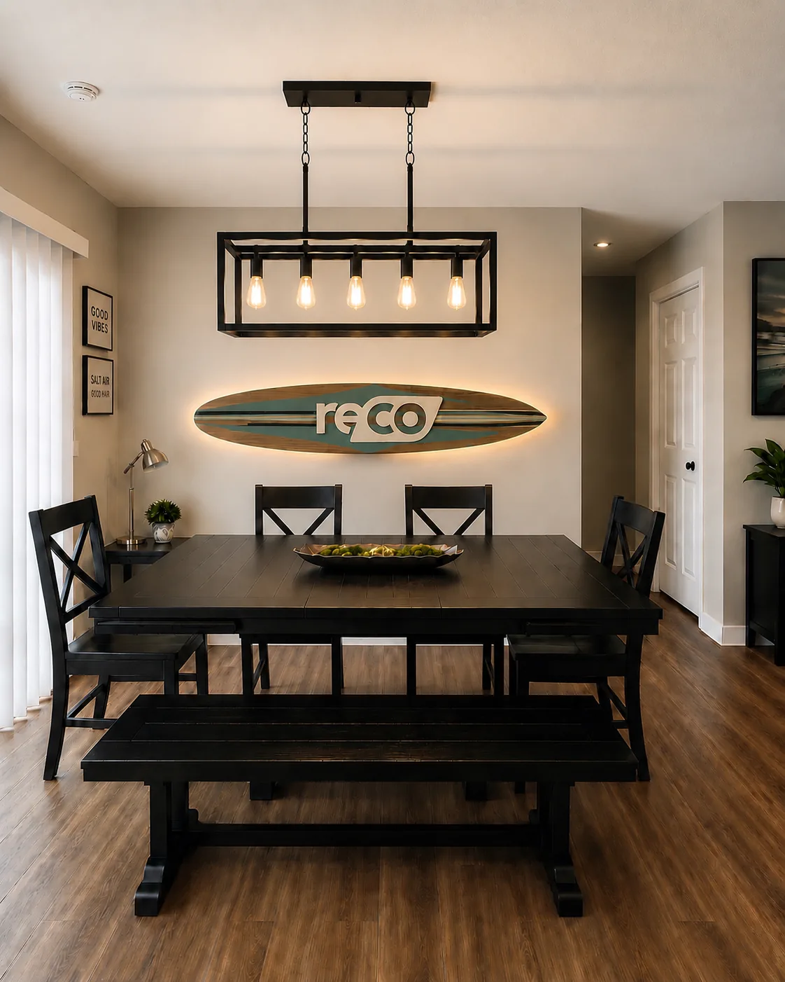 The Dumont living room and lounge