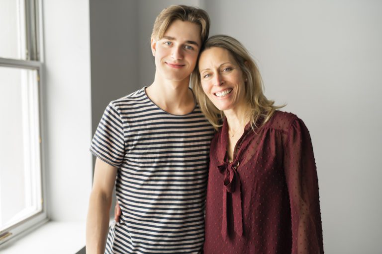 Teen son