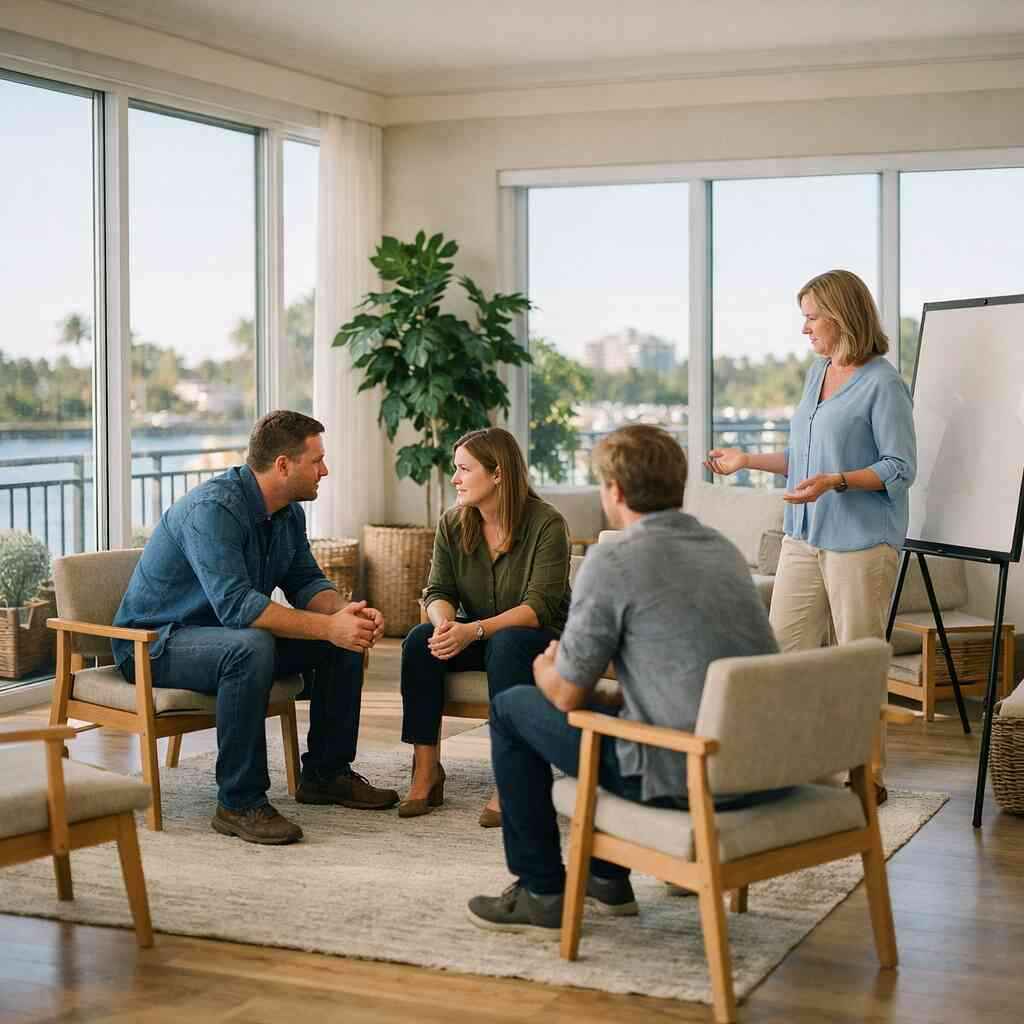 Where family therapy fits inside detox, residential treatment, PHP, and intensive outpatient care in Delray Beach — RECO