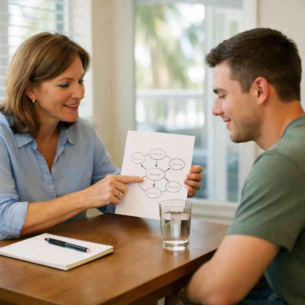 Where CBT fits with dialectical behavior therapy, group therapy activities, and family therapy &mdash; RECO Intensive