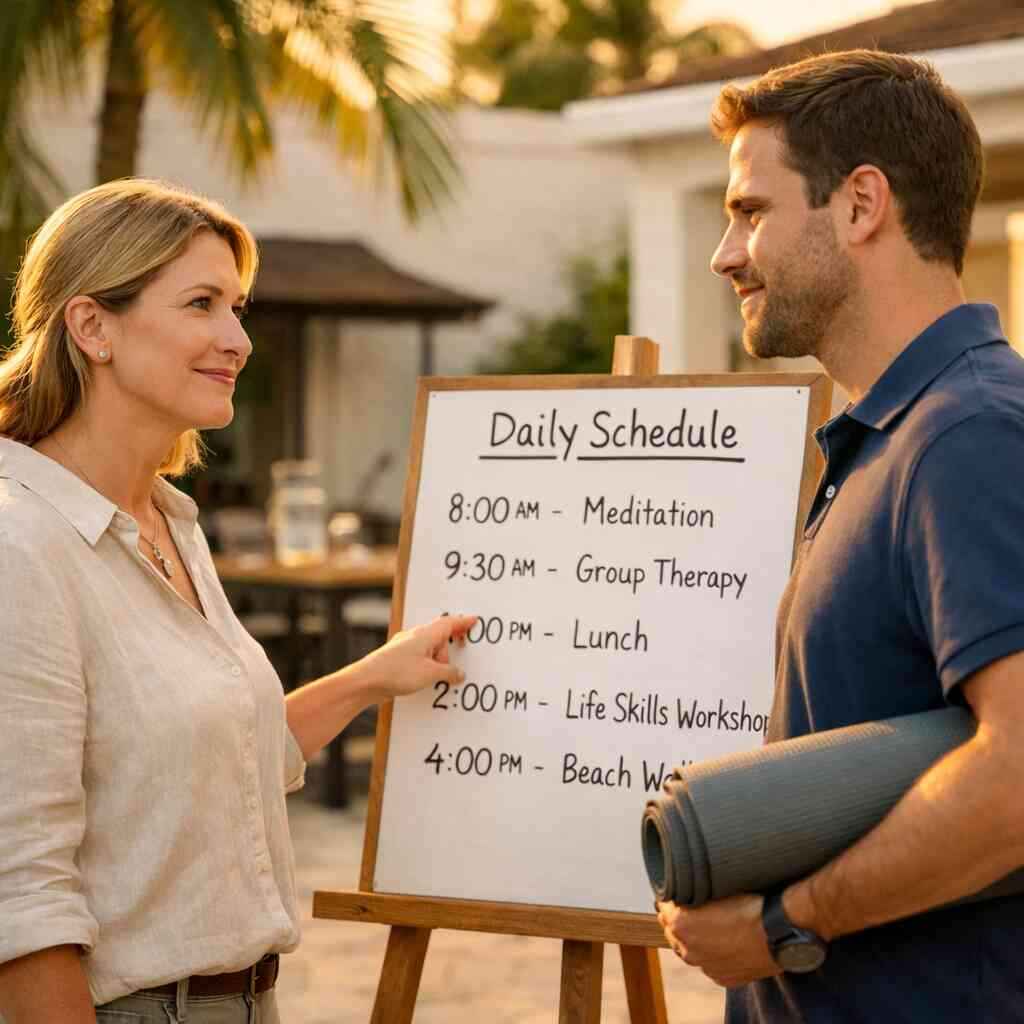 Inside a 30 Day Residential Treatment Facility in Palm Beach